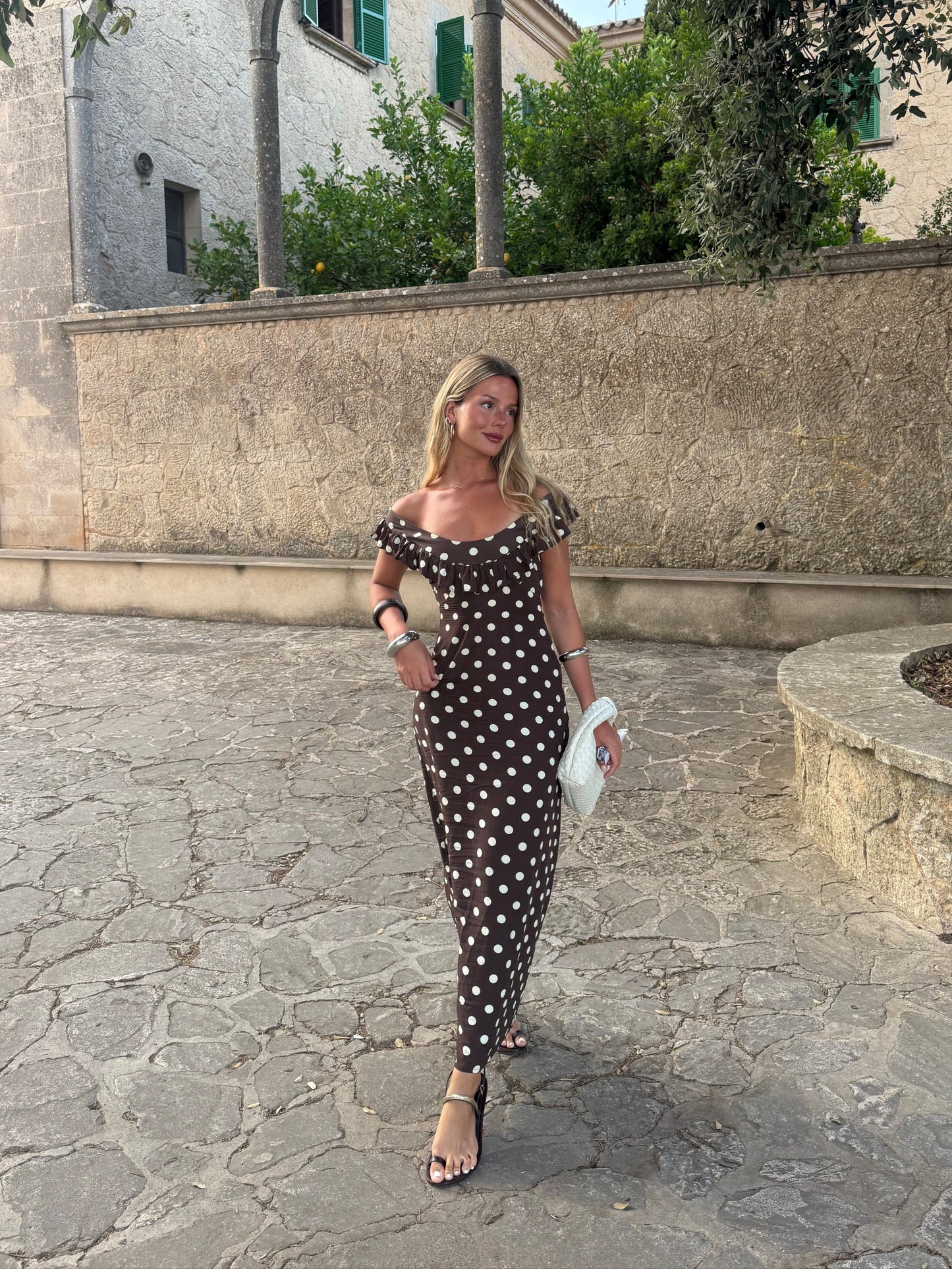 Luna Polka Dot Dress