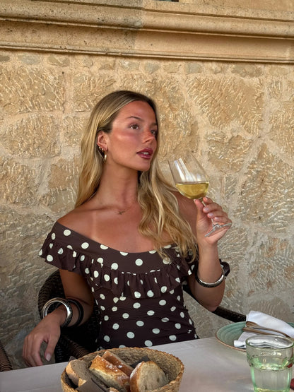 Luna Polka Dot Dress